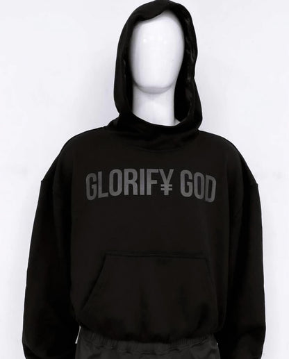 GLORIF¥ GOD Jet-Black Hoodie